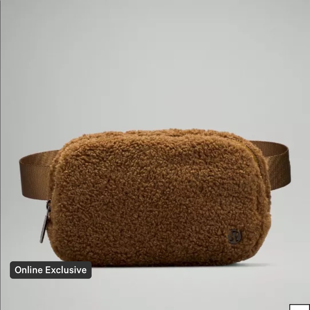 Lululemon - Burnt Caramel Brown - Everyday Fleece Belt Bag- BNWT